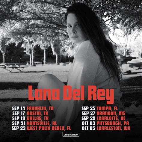 lana del rey concert song list|Lana Del Rey Concert History